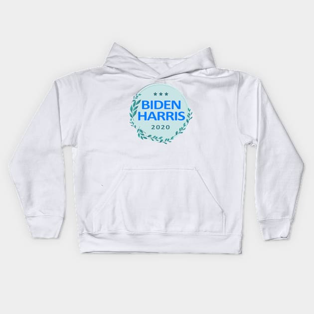 Biden Harris Supporter Kids Hoodie by ShopBuzz